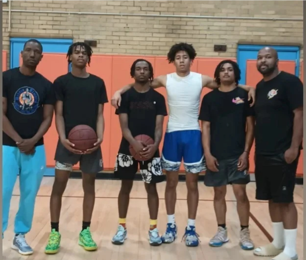Dashawn Parker with LI Legacy players